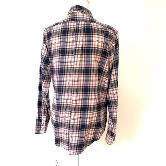 Classic Flannel Button Down Shirt by GANTELLA Women’s Medium - Picture 5 of 10